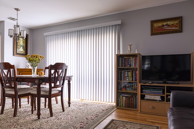 family room blinds